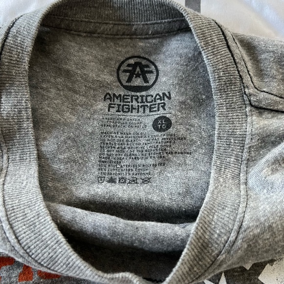 American fighter men’s xl T-shirt worn once - Picture 3 of 3